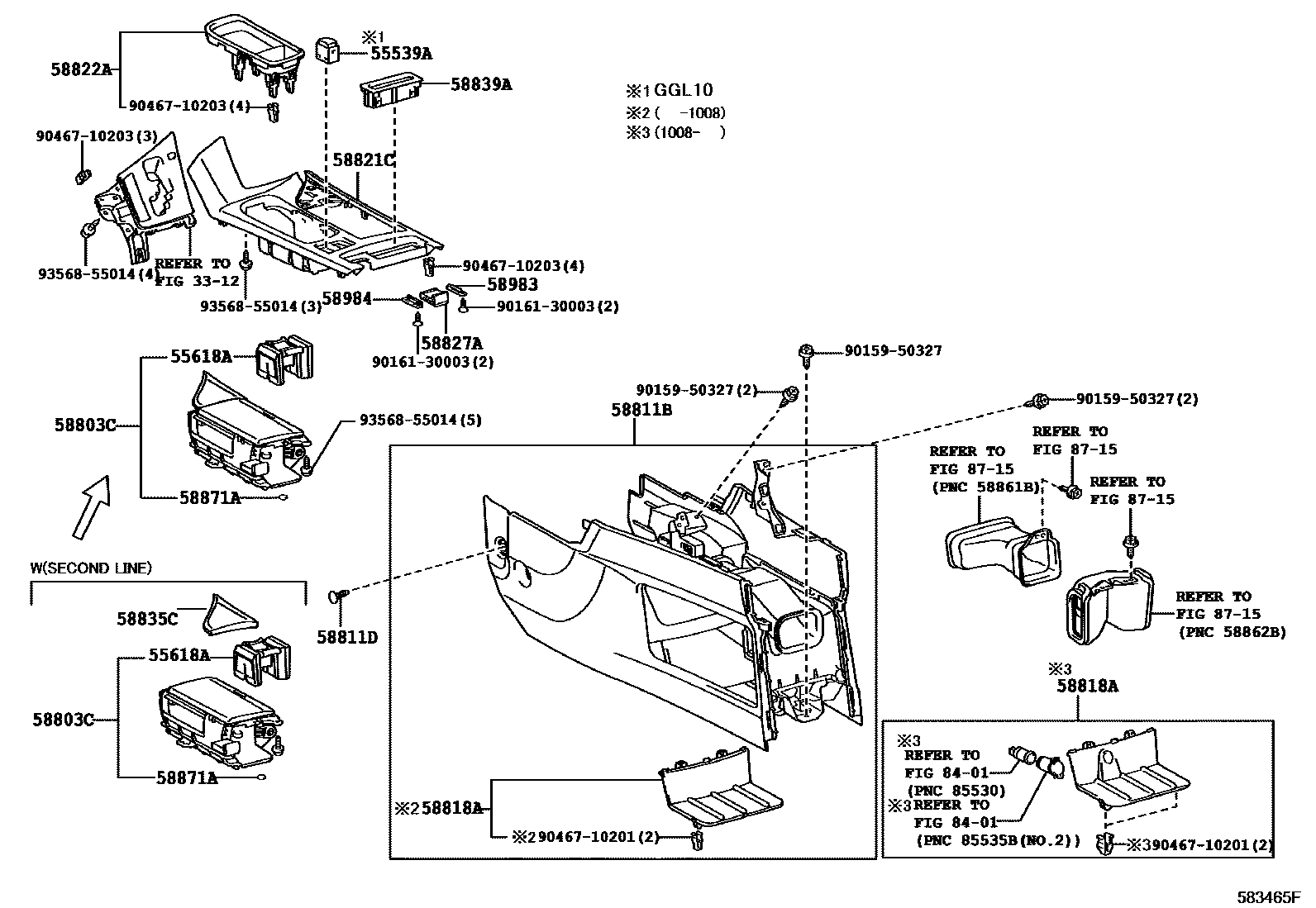 5806 — CONSOLE BOX & BRACKET