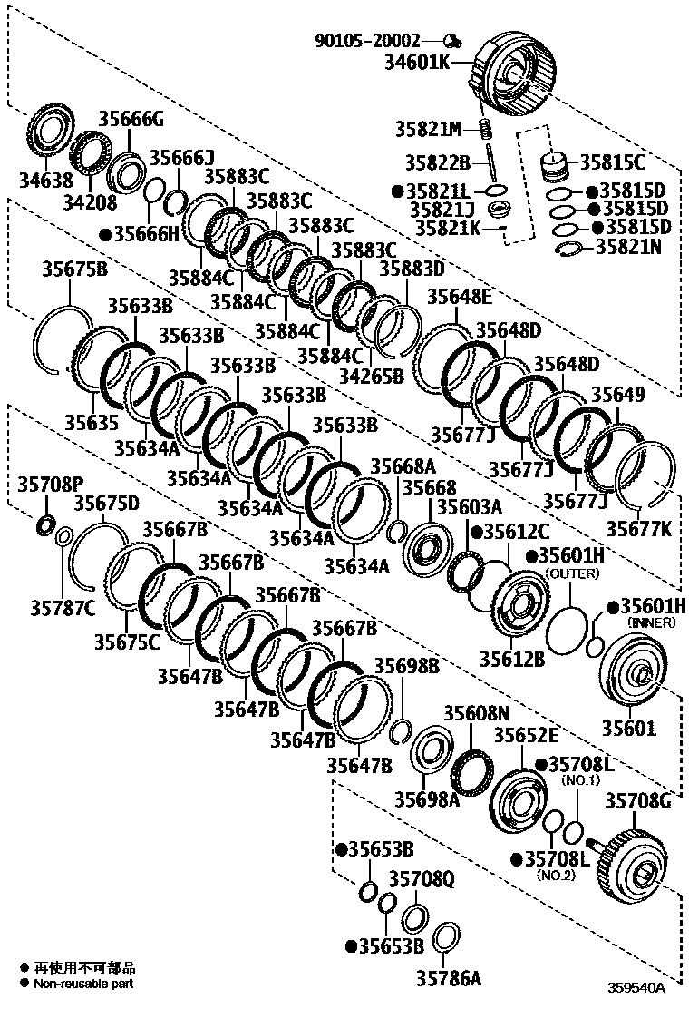 3507 — BRAKE BAND & MULTIPLE DISC CLUTCH (ATM)