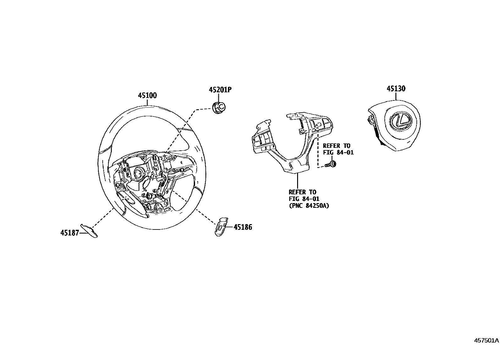 4504 — STEERING WHEEL
