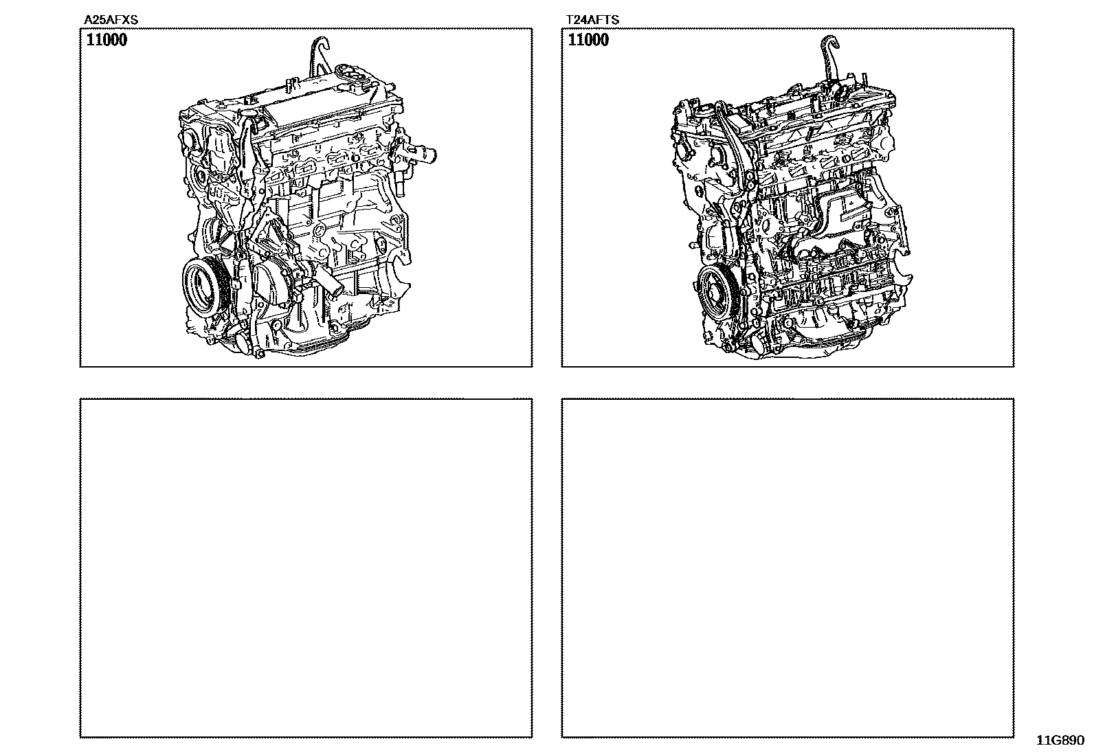 1101 — PARTIAL ENGINE ASSEMBLY