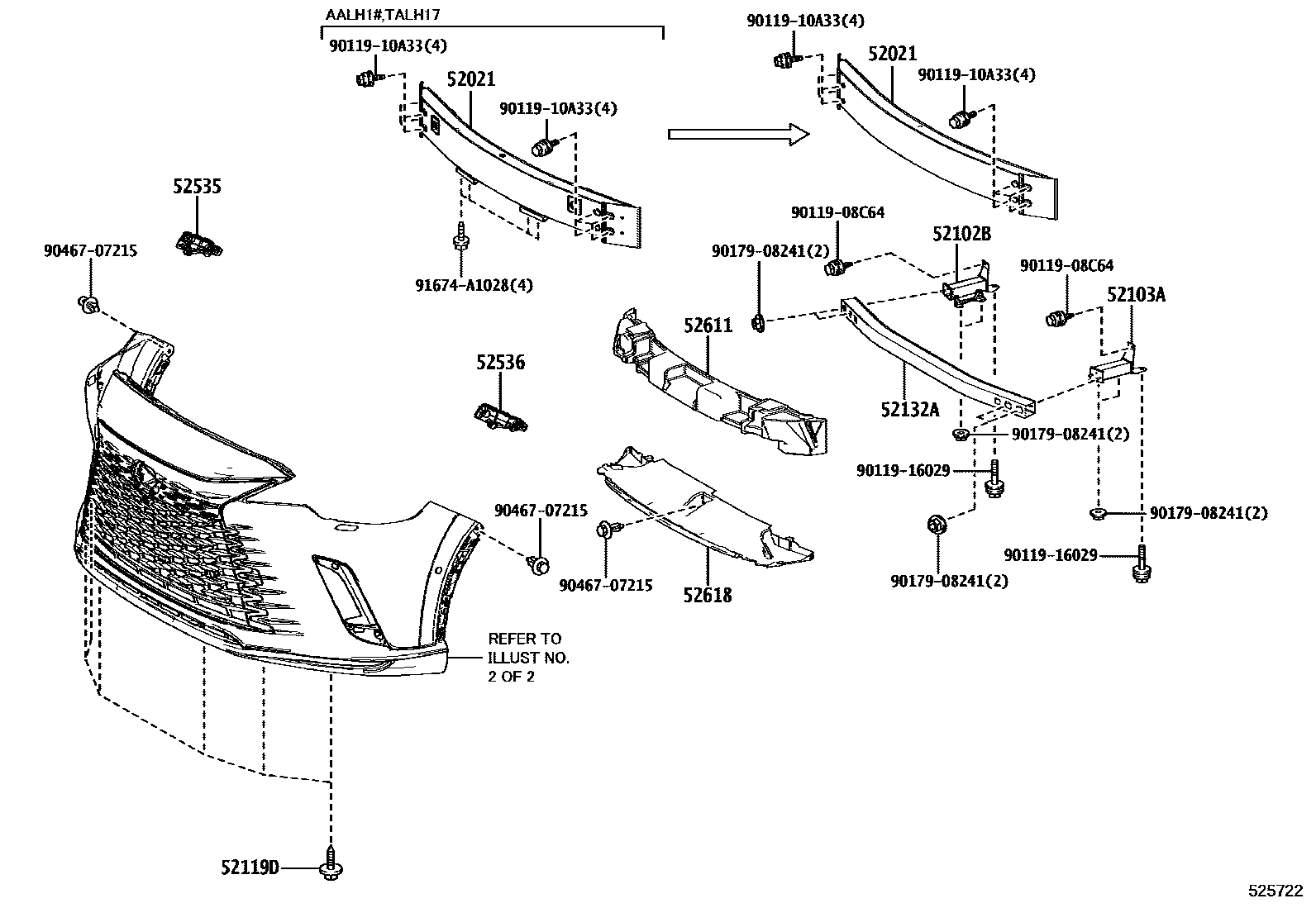 5201 — FRONT BUMPER & BUMPER STAY