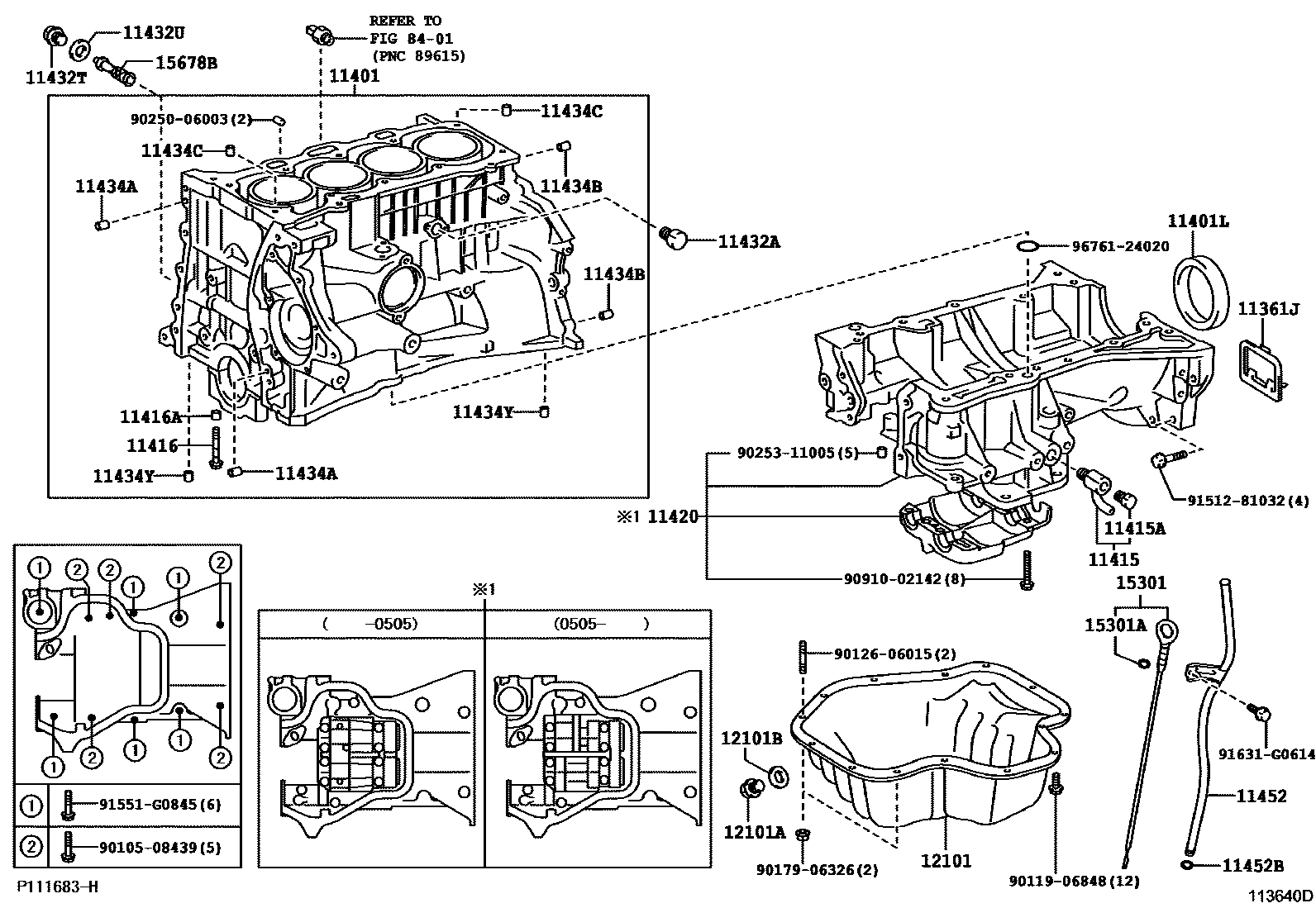 1105 — CYLINDER BLOCK