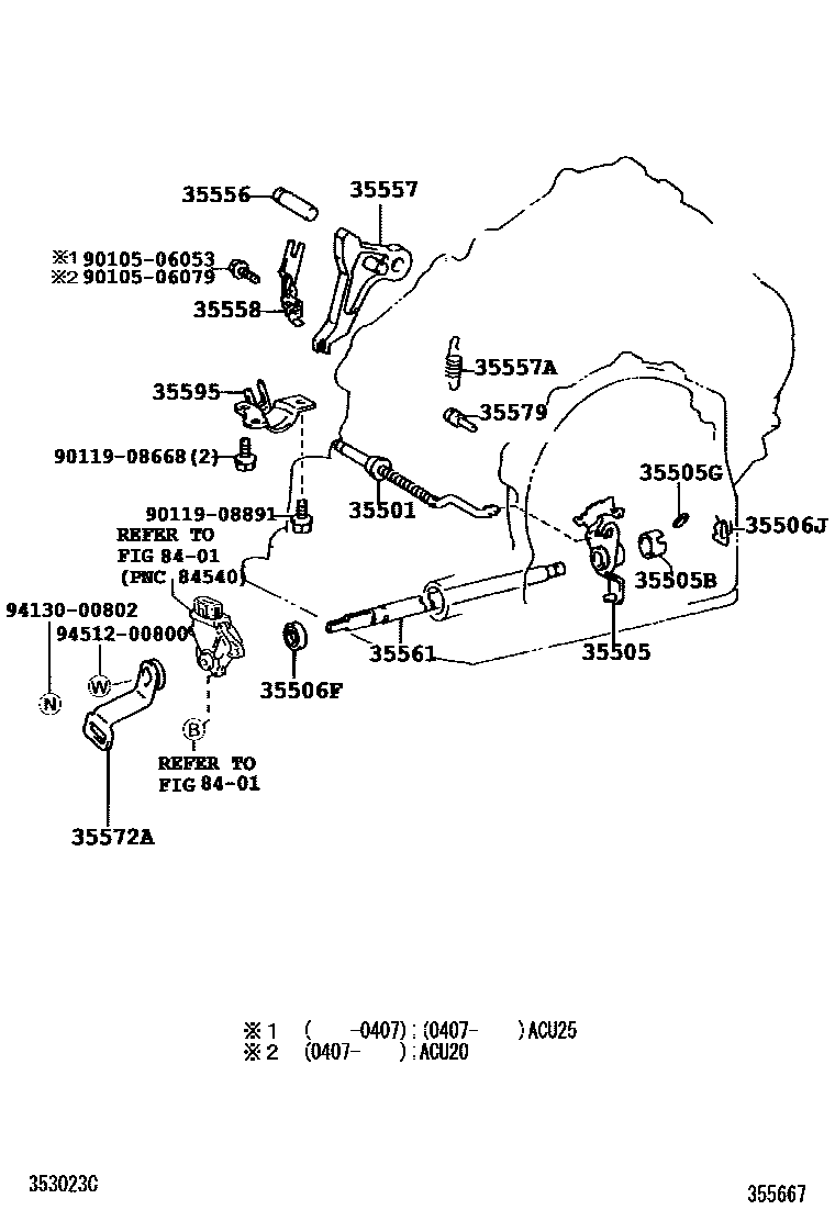 3513 — THROTTLE LINK & VALVE LEVER (ATM)