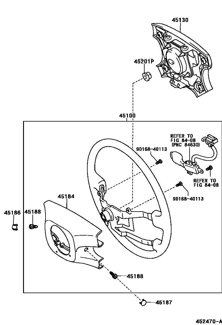 4504 — STEERING WHEEL