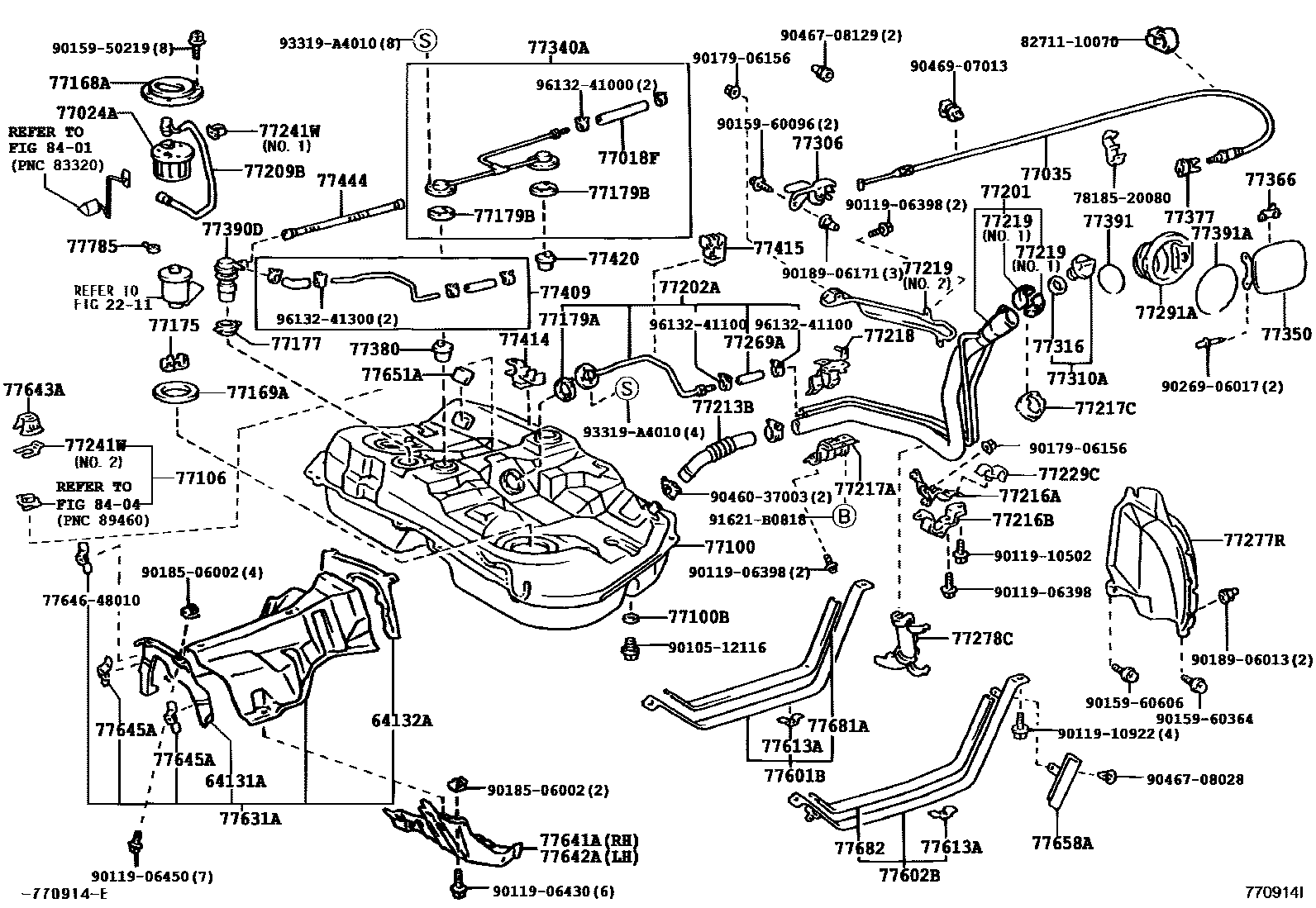 7701 — FUEL TANK & TUBE