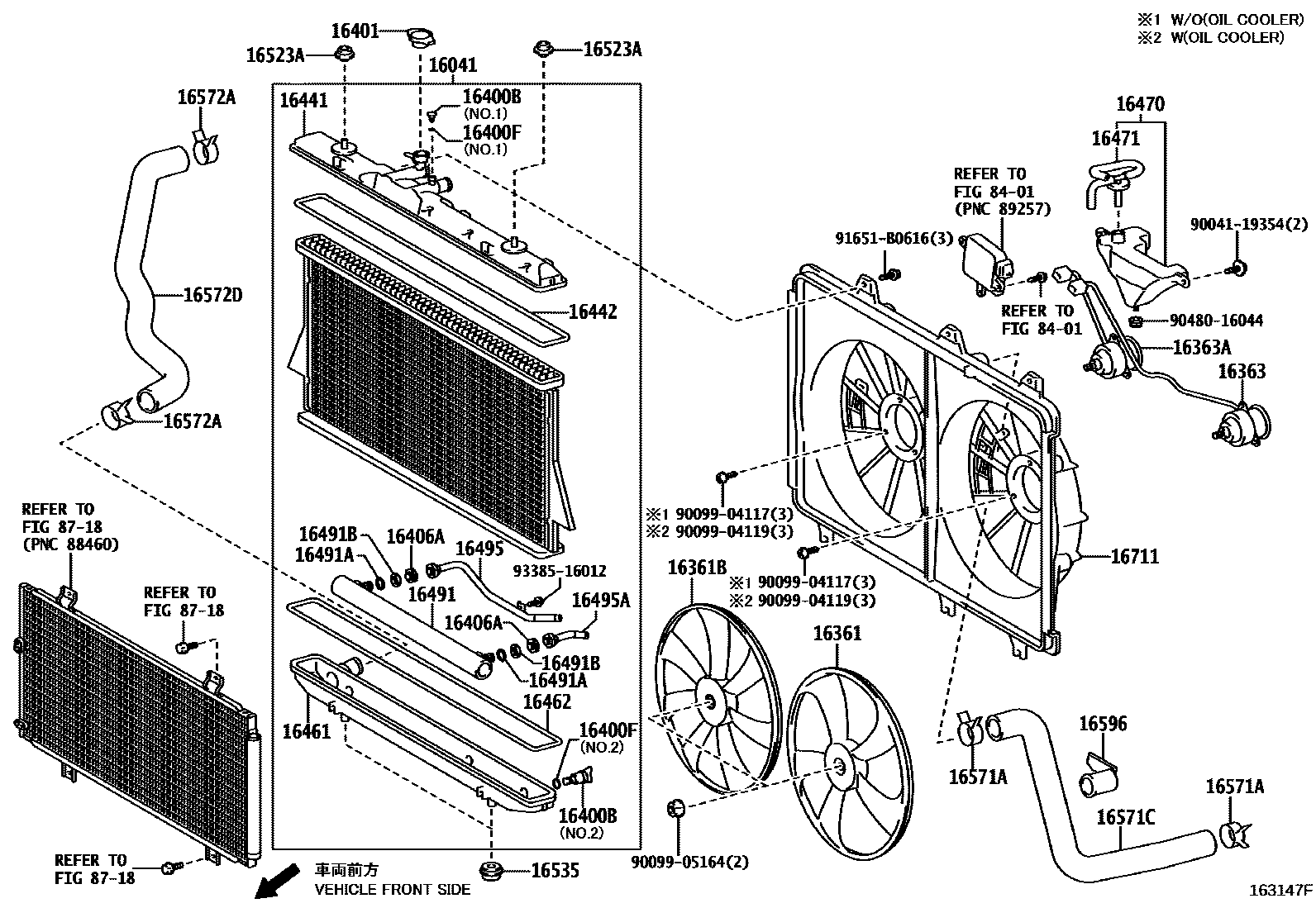 1603 — RADIATOR & WATER OUTLET