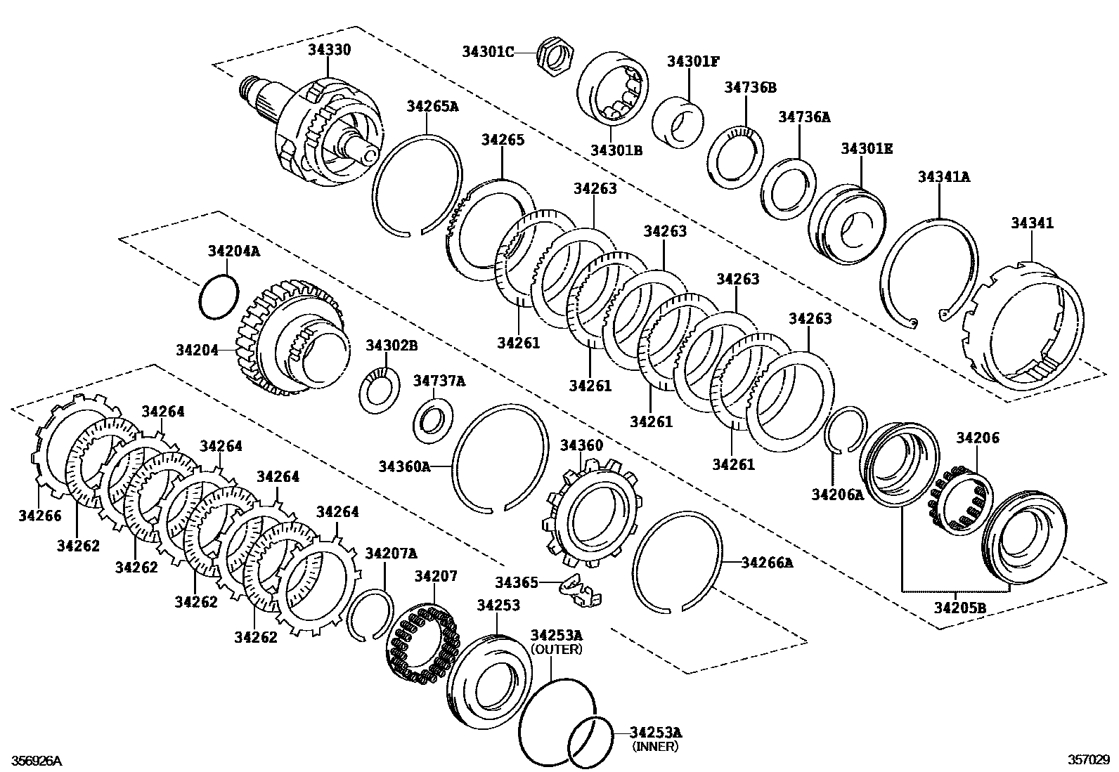 3506 — OVERDRIVE GEAR (ATM)