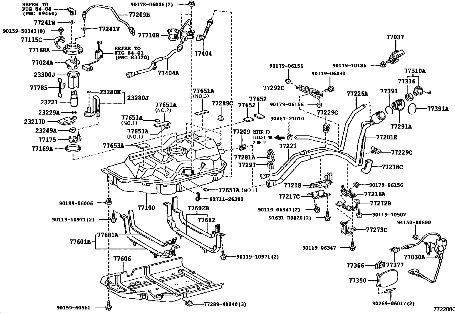 7701 — FUEL TANK & TUBE