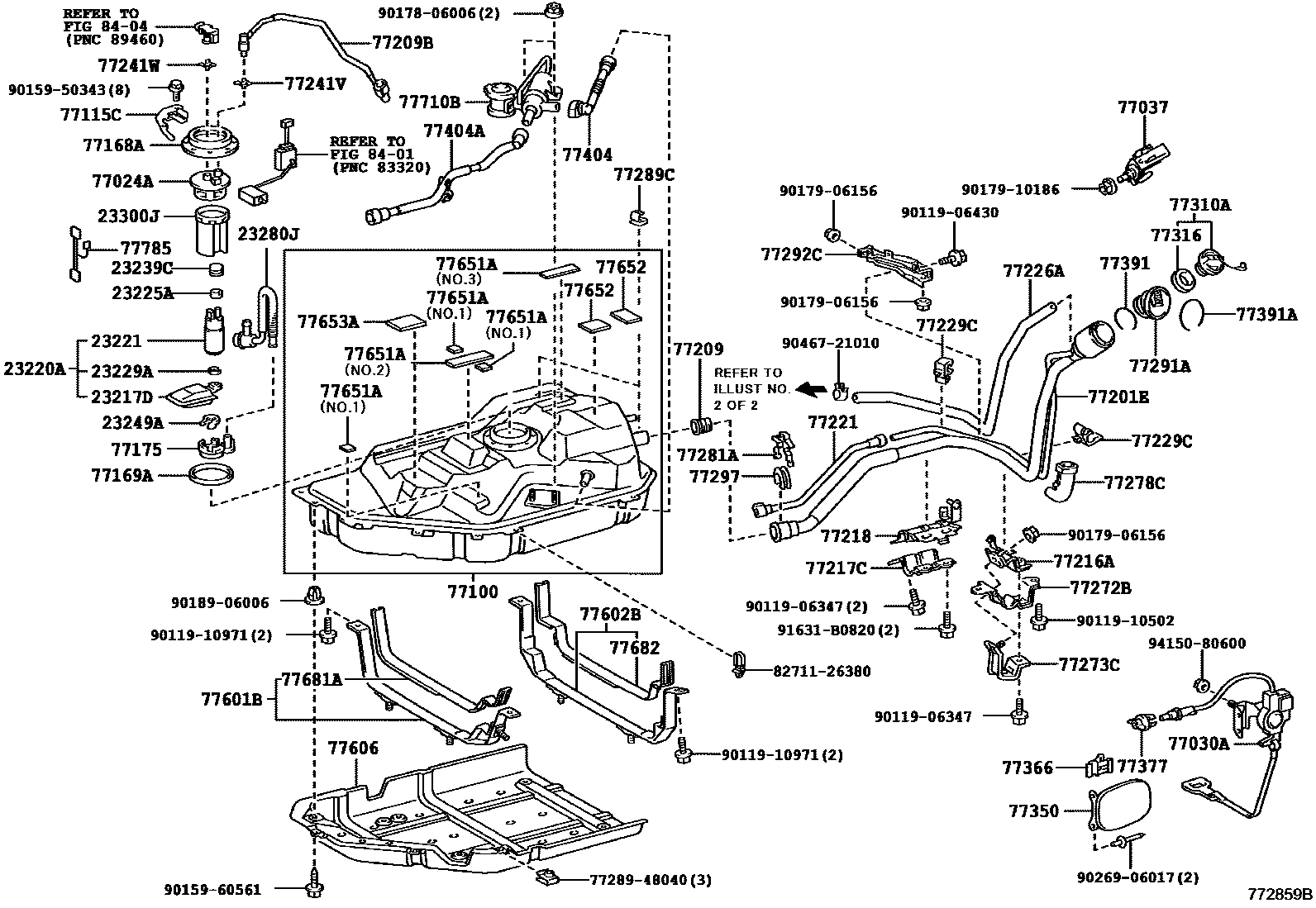 7701 — FUEL TANK & TUBE
