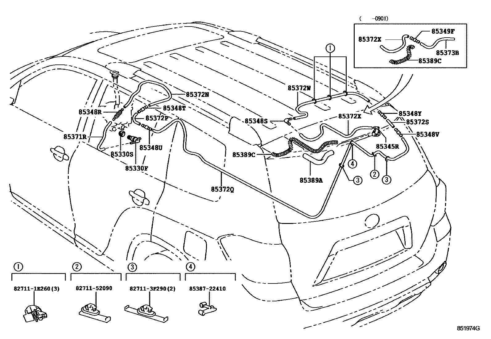 8504 — REAR WASHER