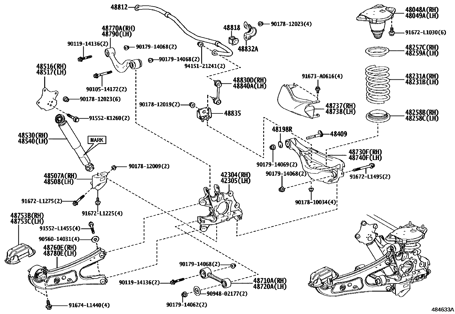4804 — REAR SPRING & SHOCK ABSORBER