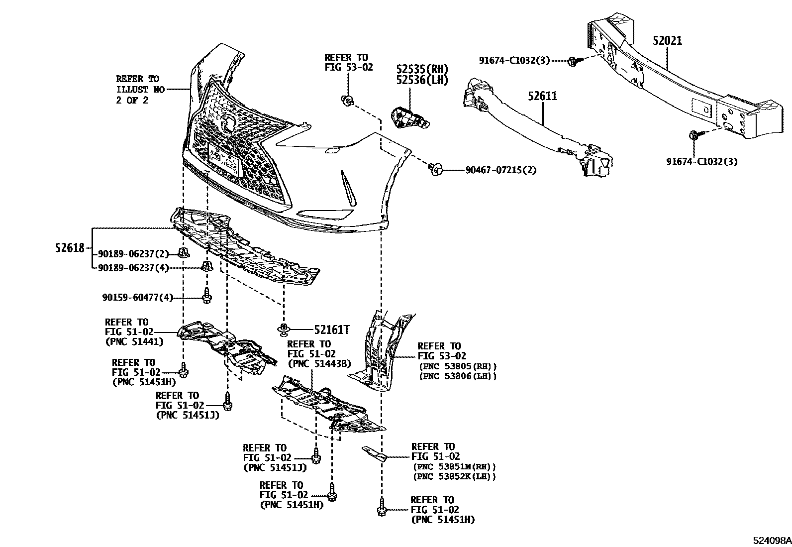 5201 — FRONT BUMPER & BUMPER STAY