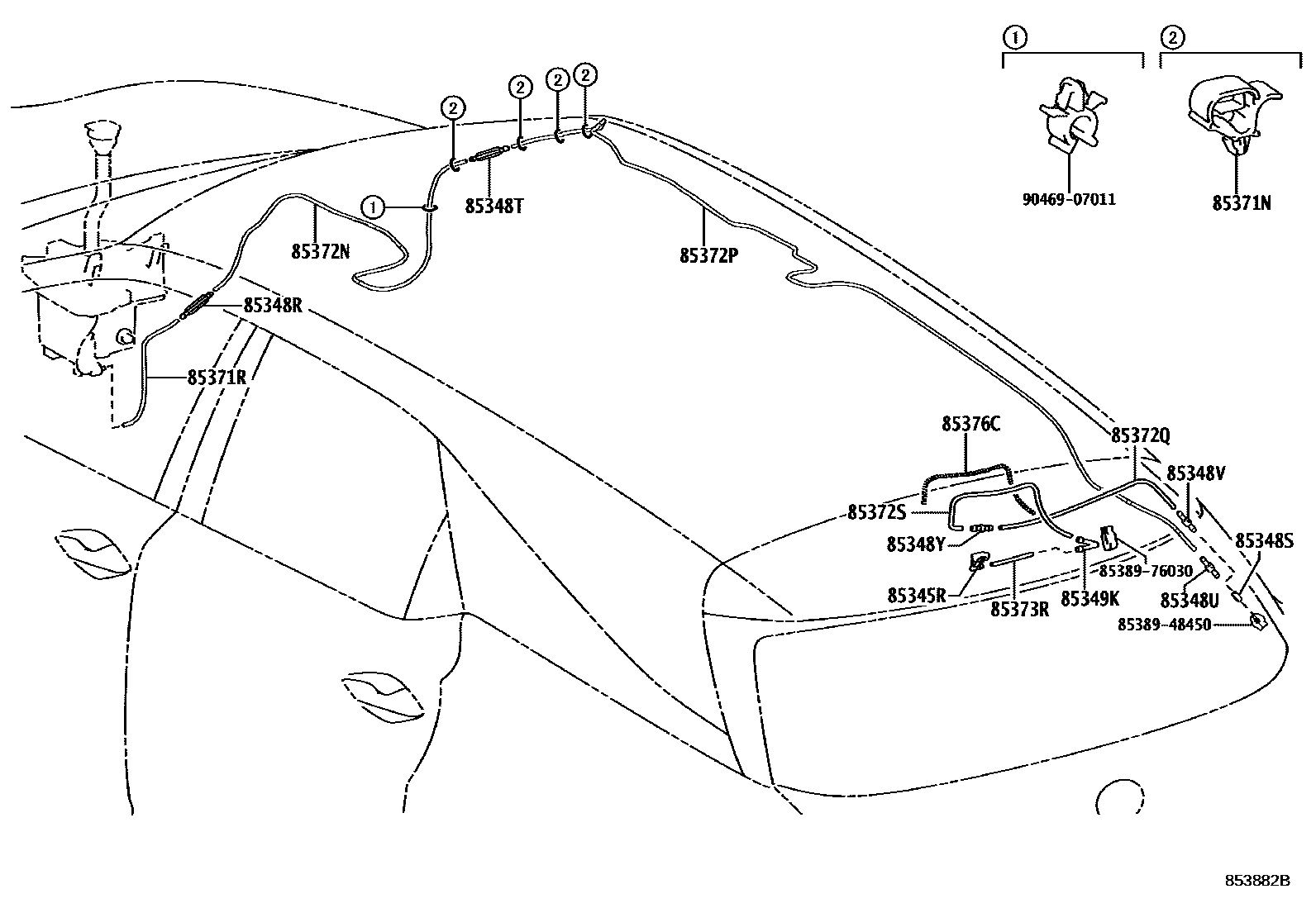8504 — REAR WASHER