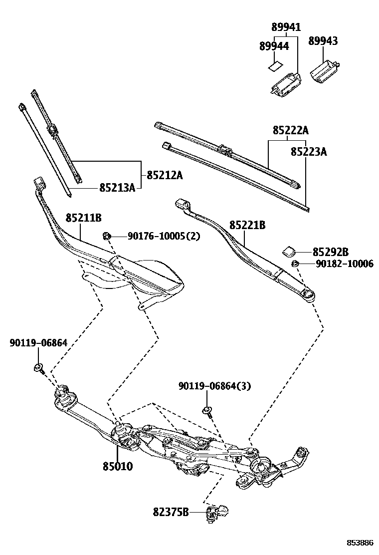 8501 — WINDSHIELD WIPER