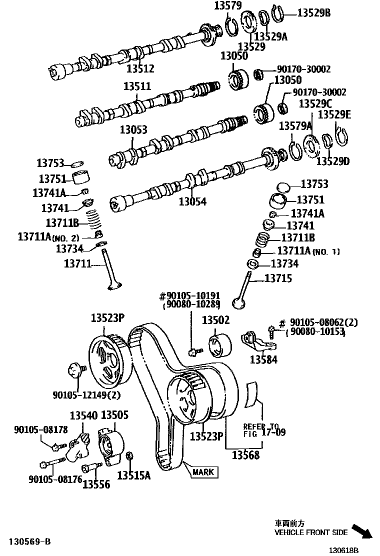 1302 — CAMSHAFT & VALVE