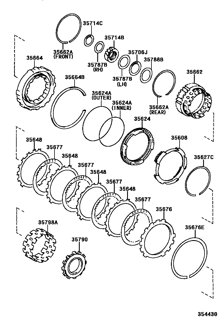 3508 — CENTER SUPPORT & PLANETARY SUN GEAR (ATM)