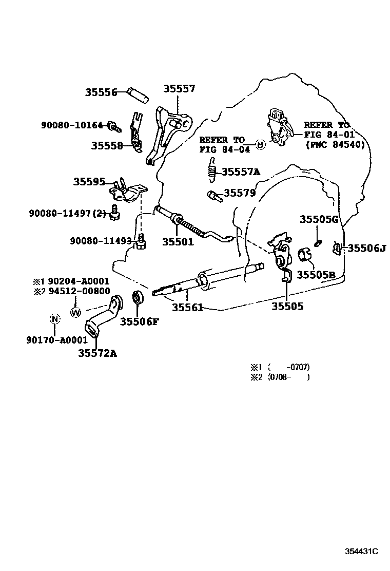 3513 — THROTTLE LINK & VALVE LEVER (ATM)