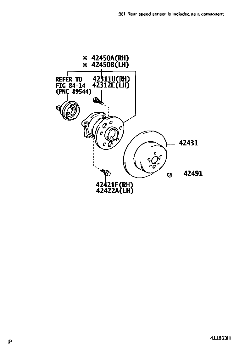 4102 — REAR AXLE SHAFT & HUB