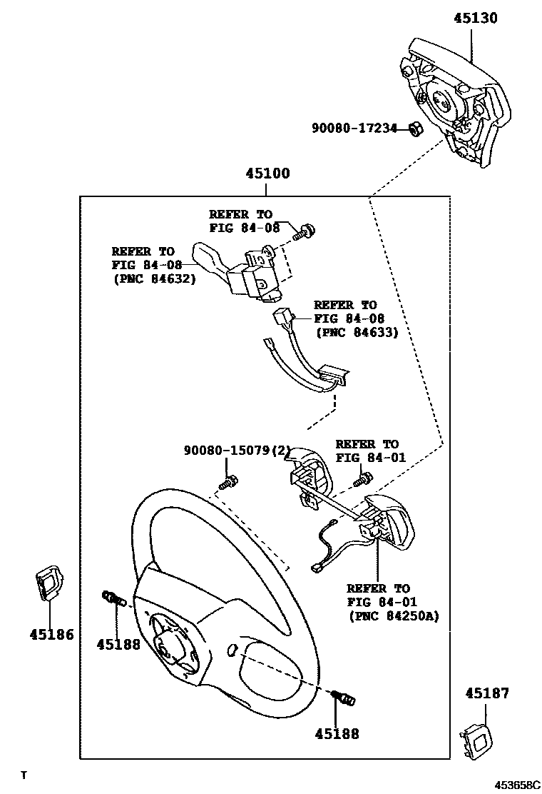 4504 — STEERING WHEEL