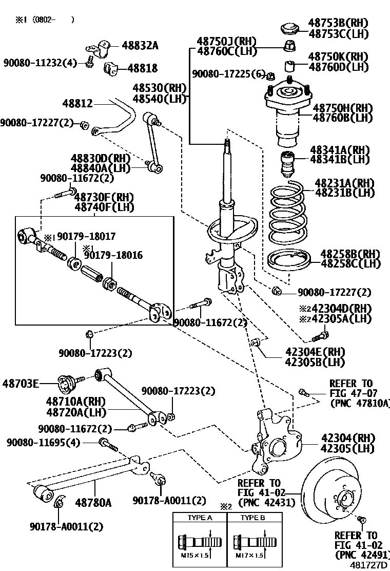 4804 — REAR SPRING & SHOCK ABSORBER