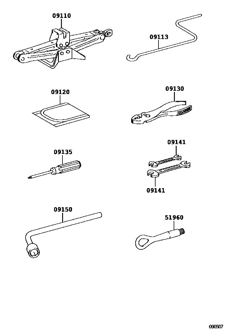 0901 — STANDARD TOOL