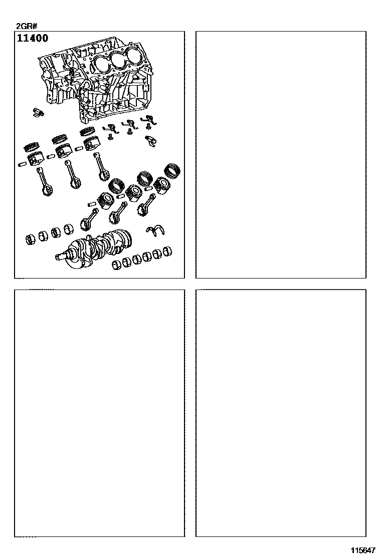 1102 — SHORT BLOCK ASSEMBLY