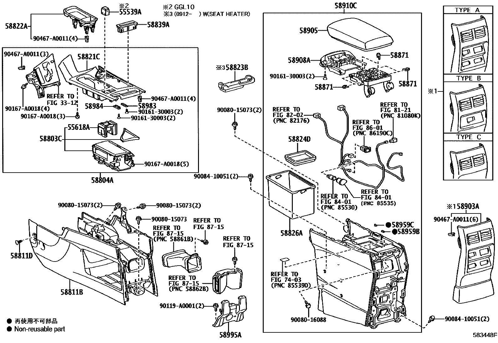 5806 — CONSOLE BOX & BRACKET