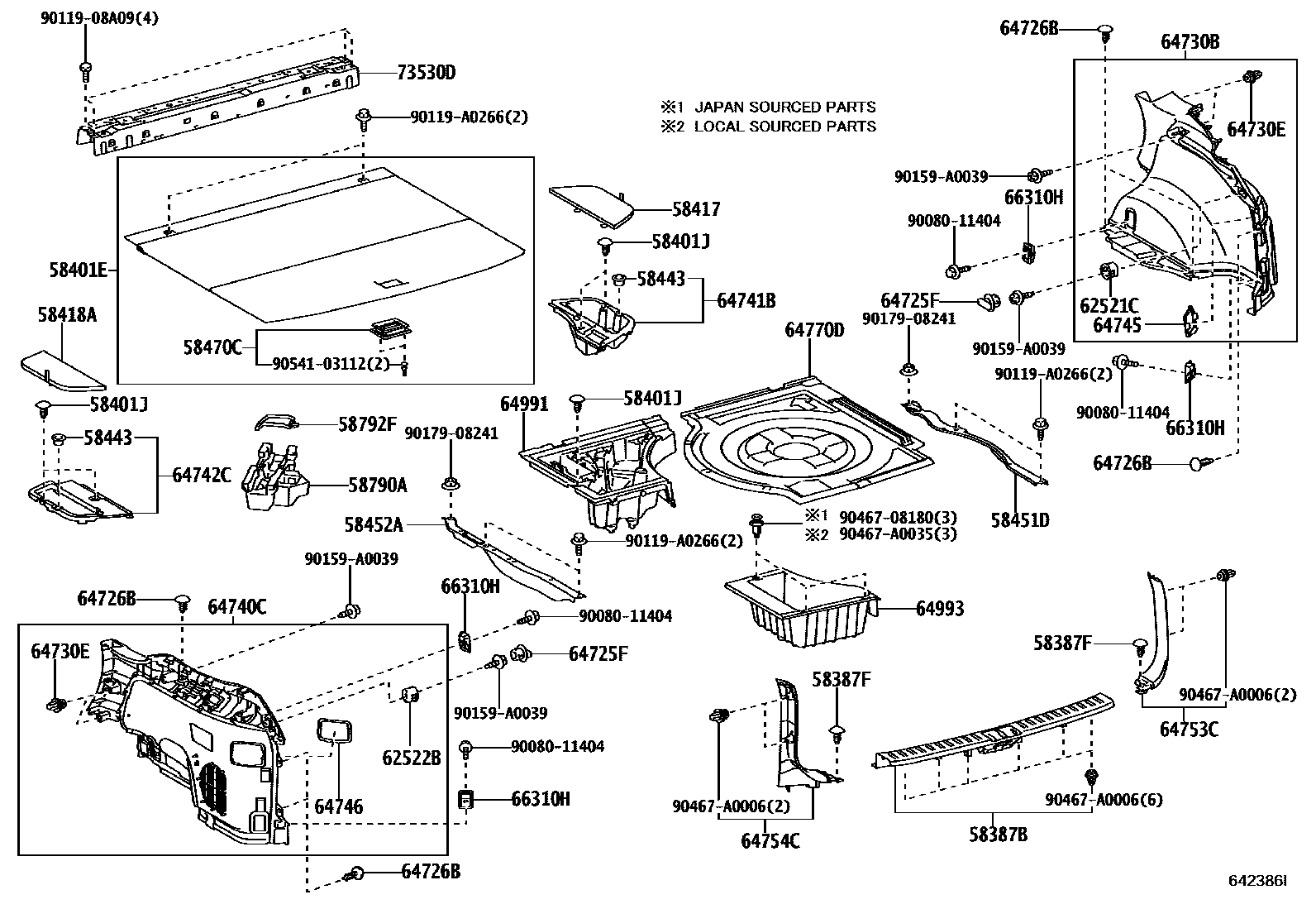 6404 — DECK BOARD & DECK TRIM COVER
