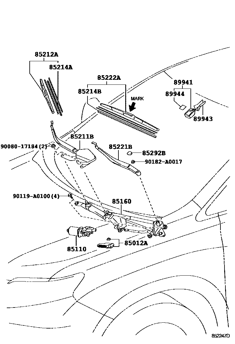 8501 — WINDSHIELD WIPER
