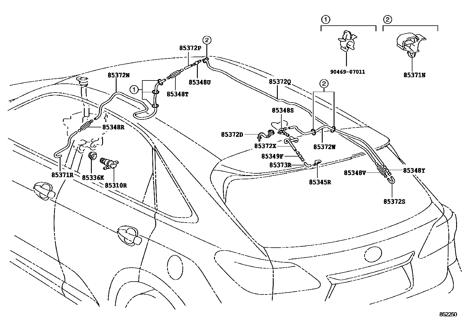 8504 — REAR WASHER