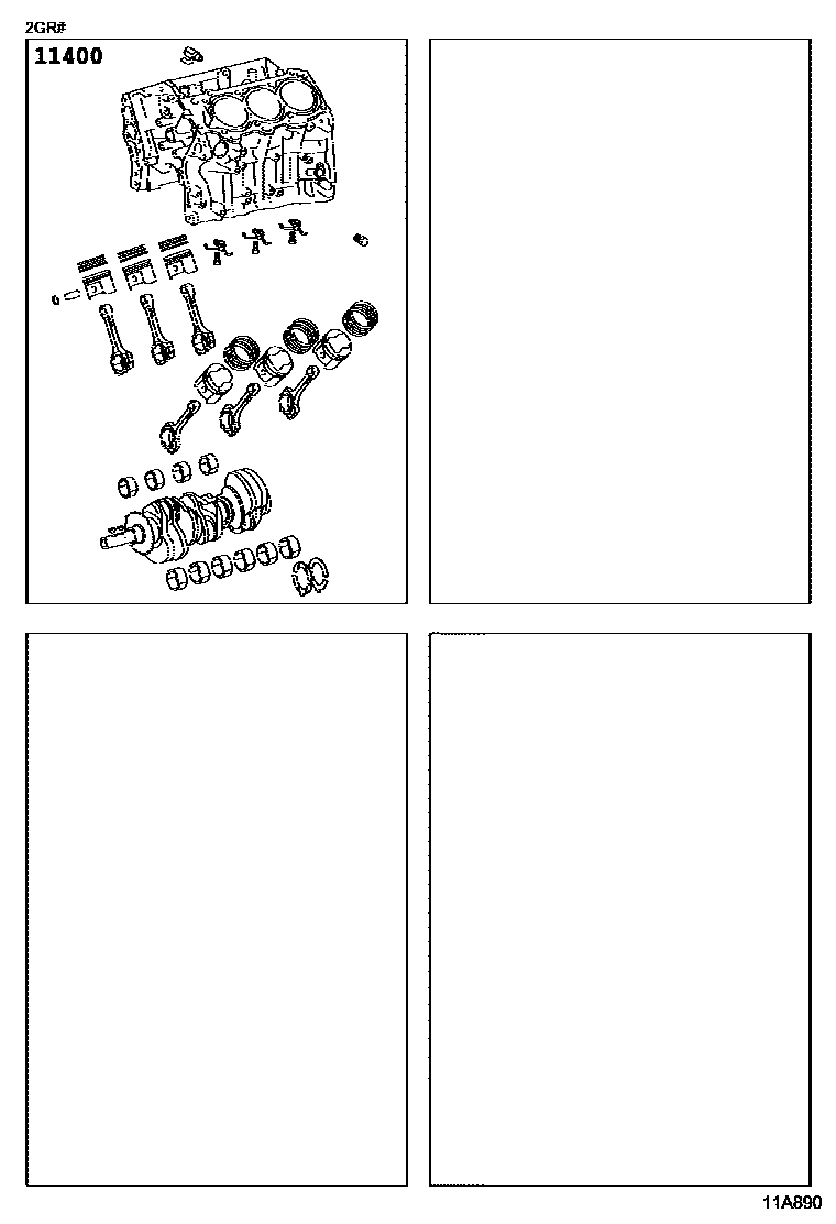 1102 — SHORT BLOCK ASSEMBLY