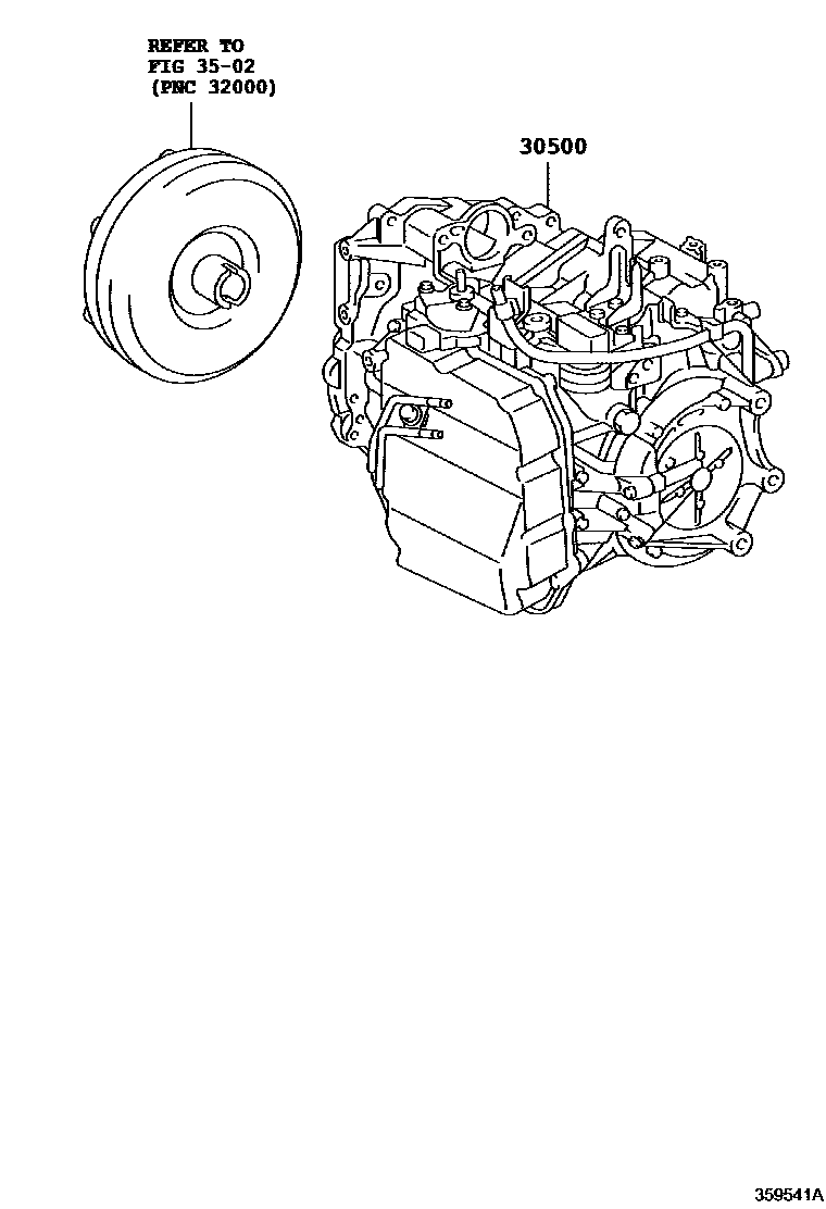 3501 — TRANSAXLE OR TRANSMISSION ASSY & GASKET KIT (ATM)