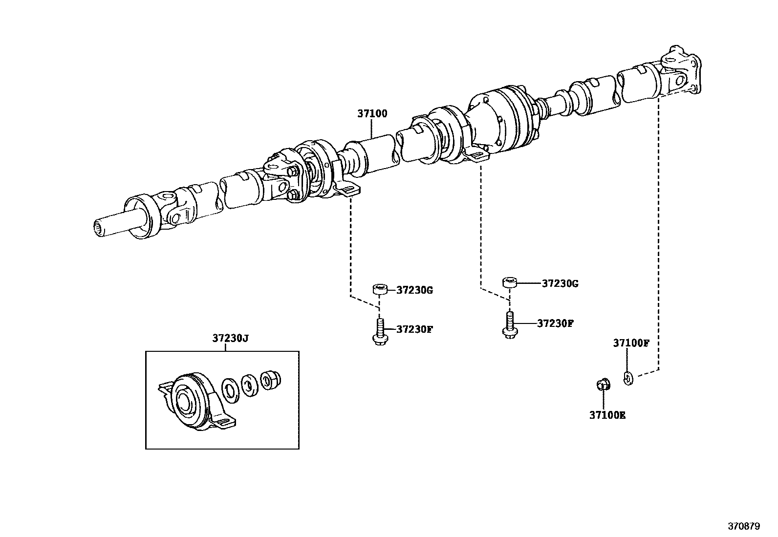 3701 — PROPELLER SHAFT & UNIVERSAL JOINT