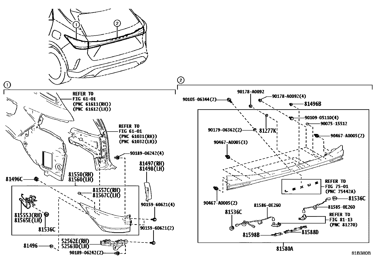8111 — REAR COMBINATION LAMP