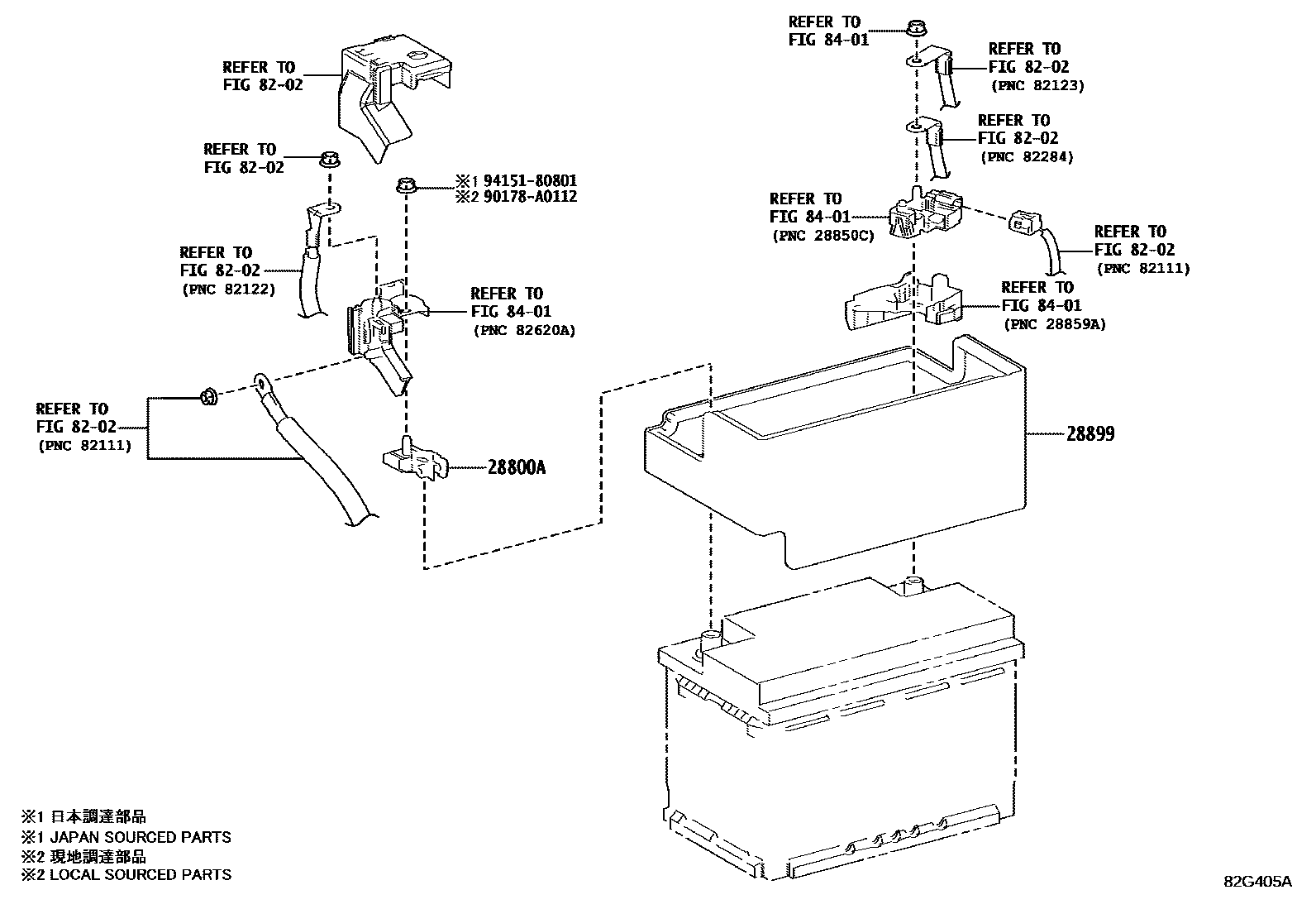 8201 — BATTERY & BATTERY CABLE