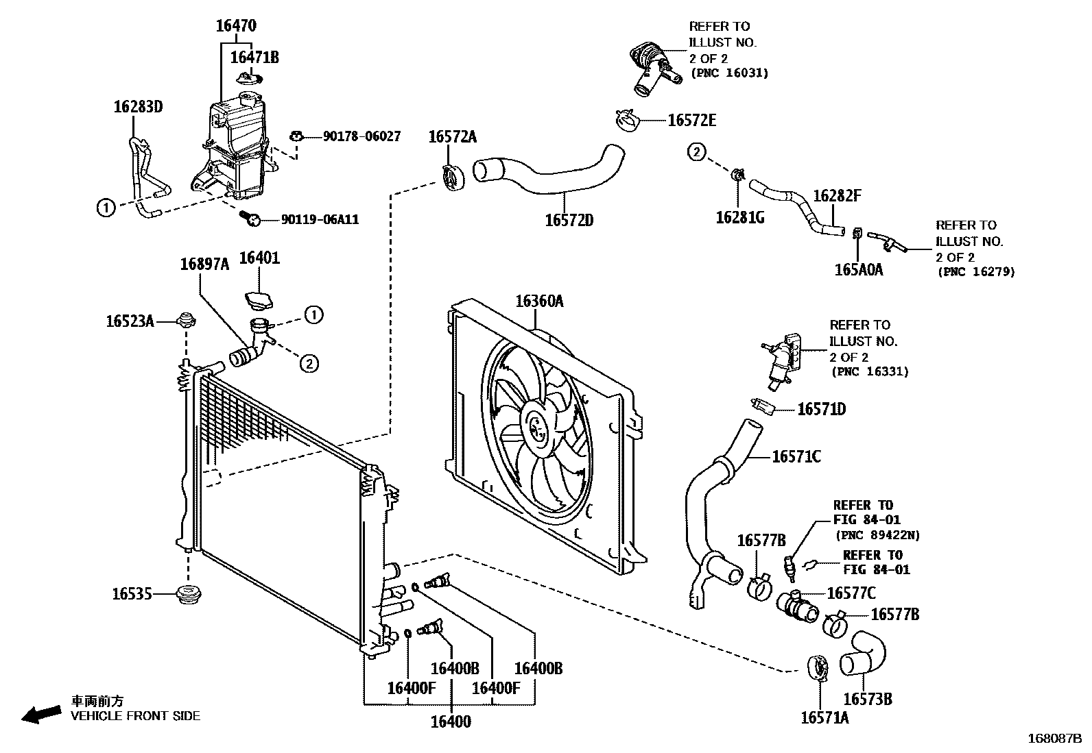 1603 — RADIATOR & WATER OUTLET