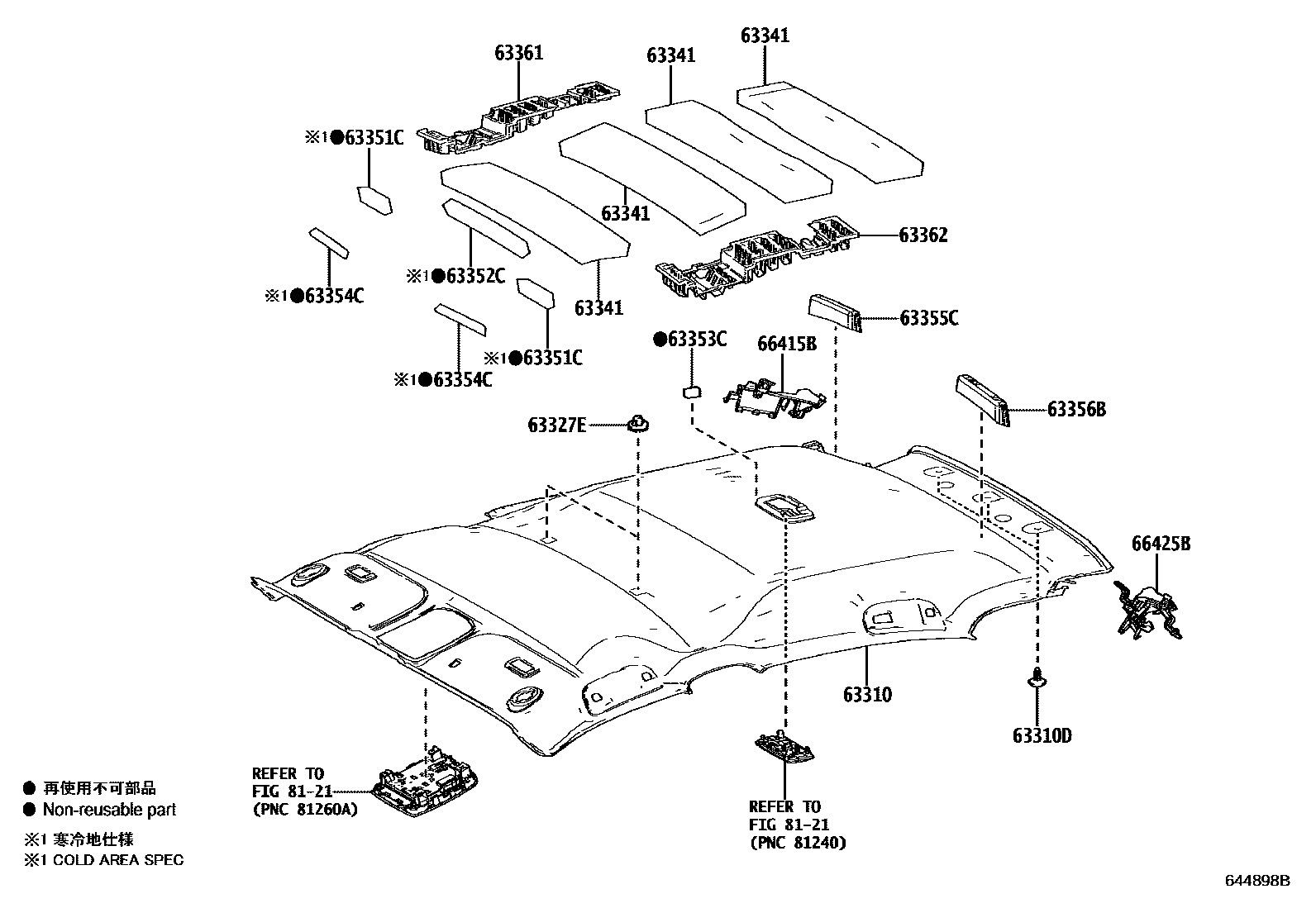6402 — ROOF HEADLINING & SILENCER PAD