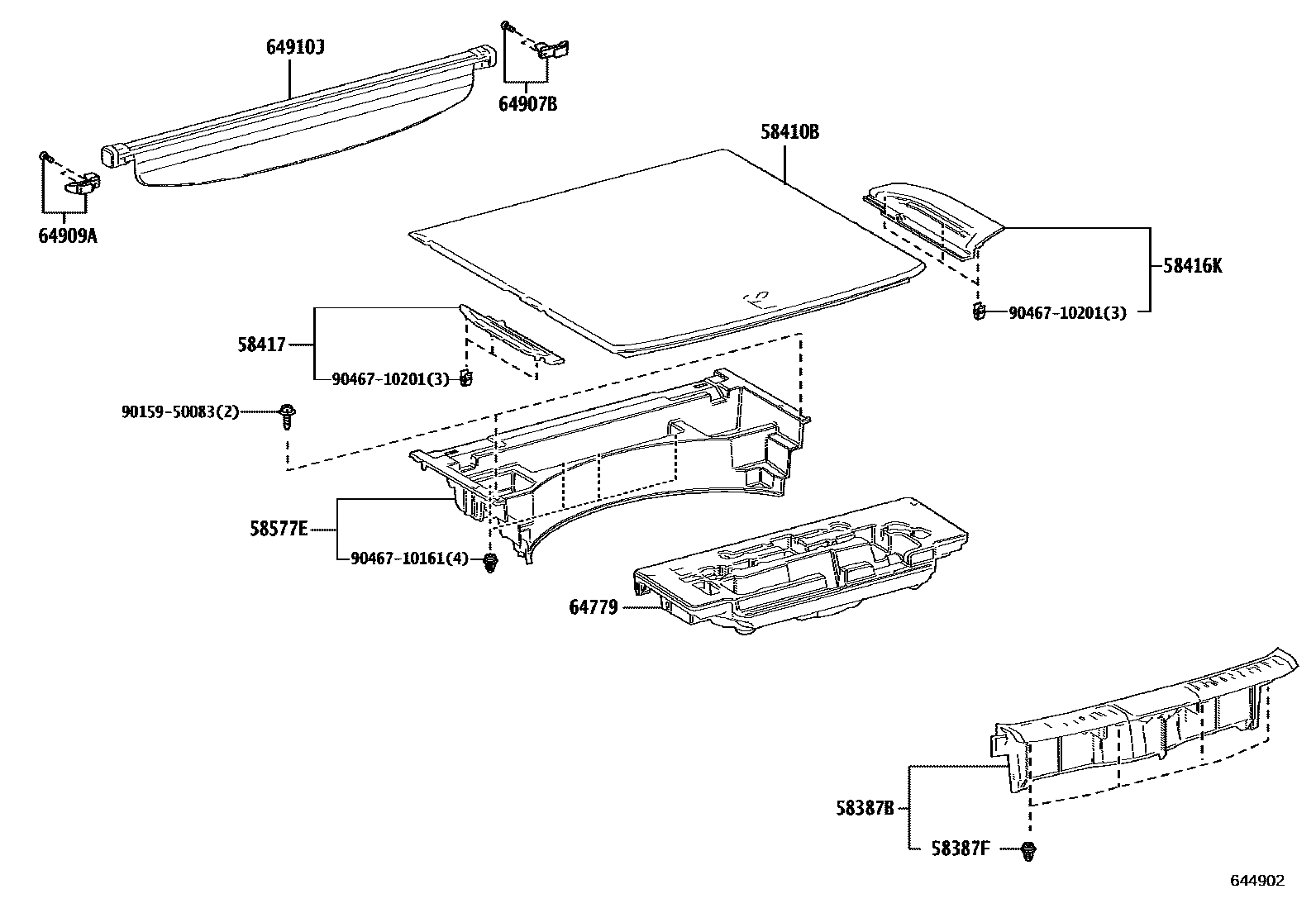 6404 — DECK BOARD & DECK TRIM COVER