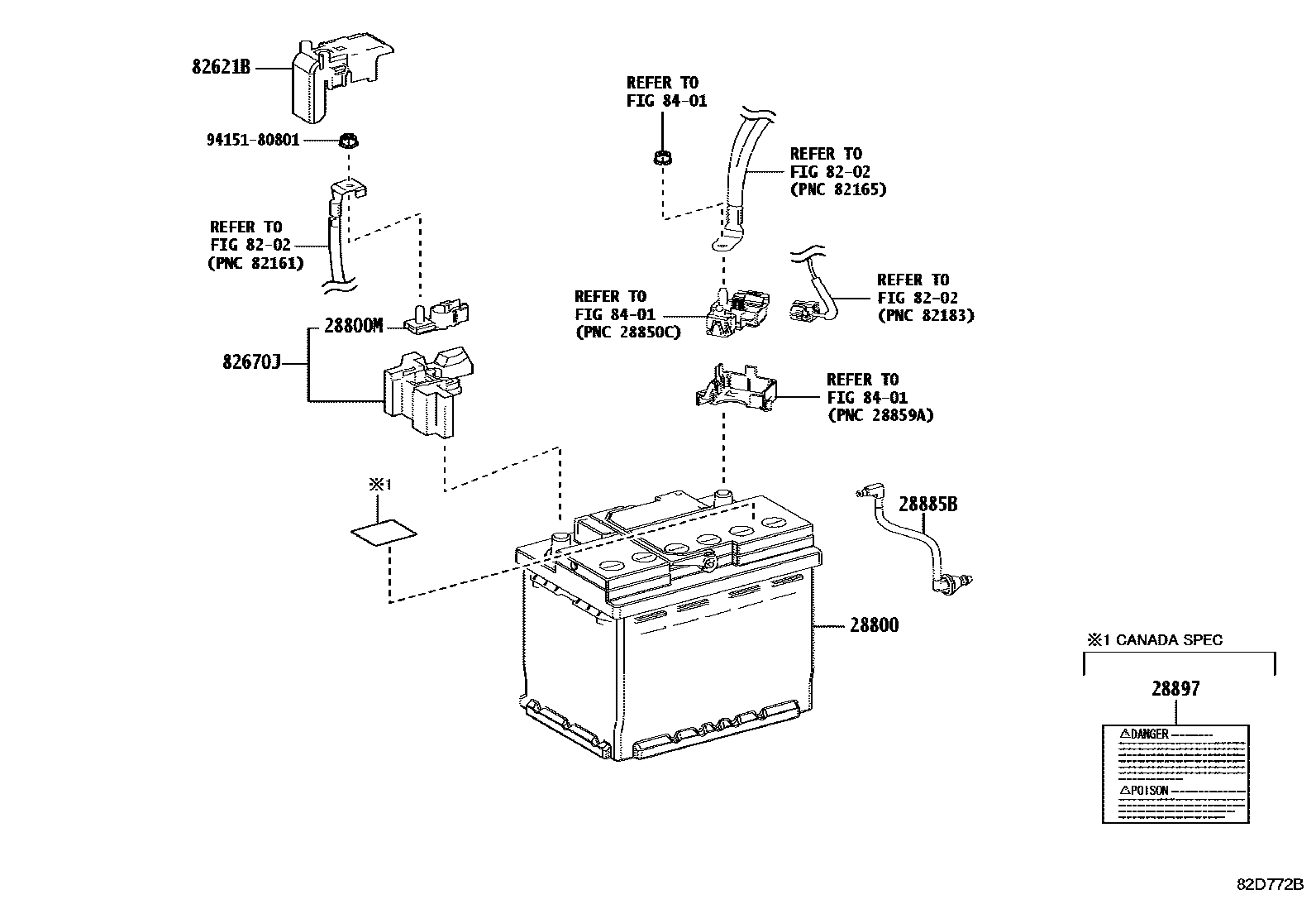 8201 — BATTERY & BATTERY CABLE