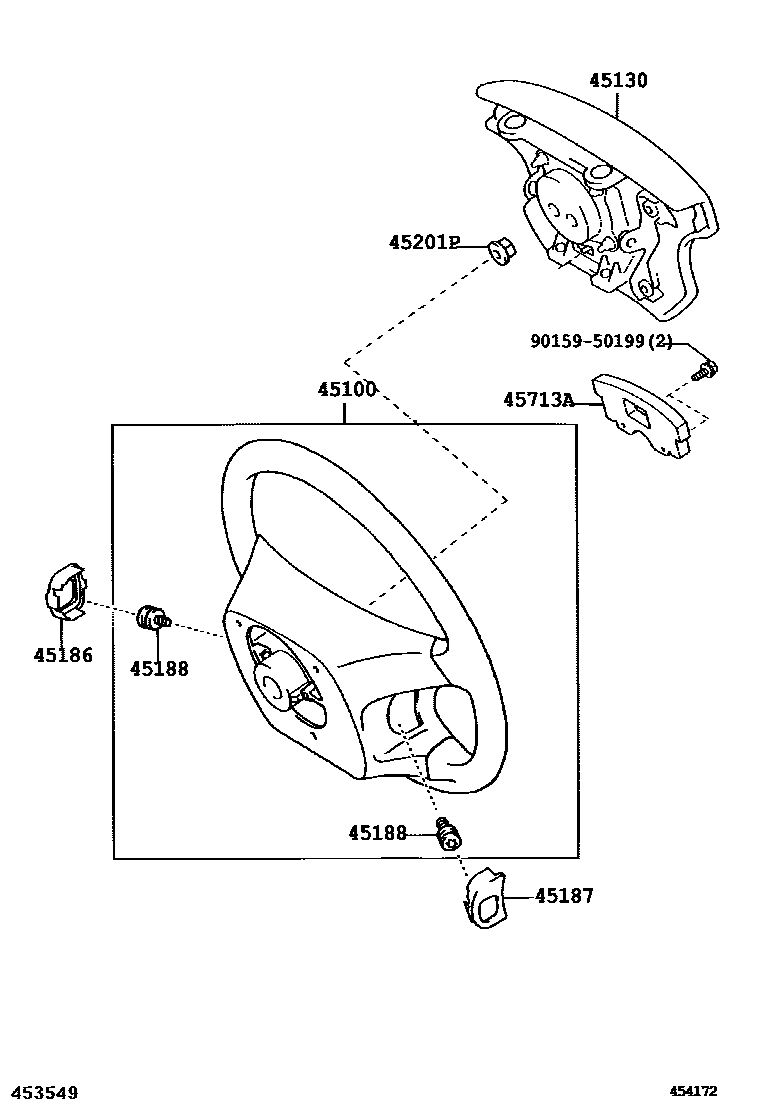 4504 — STEERING WHEEL