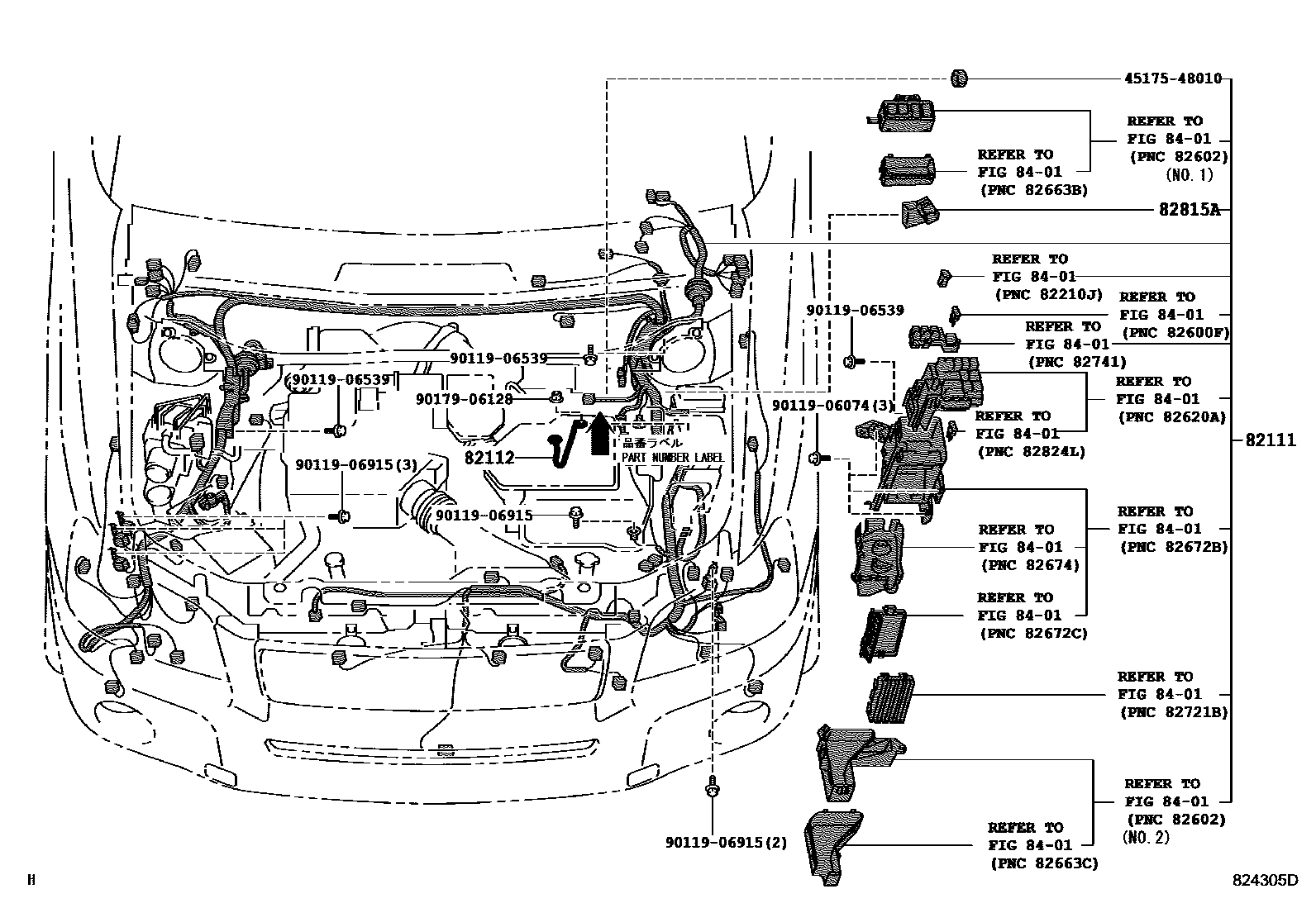 8202 — WIRING & CLAMP