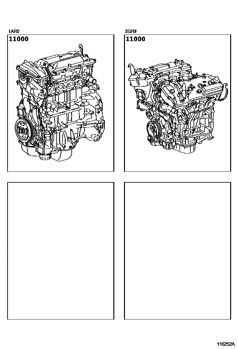 1101 — PARTIAL ENGINE ASSEMBLY