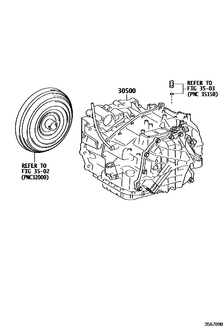 3501 — TRANSAXLE OR TRANSMISSION ASSY & GASKET KIT (ATM)