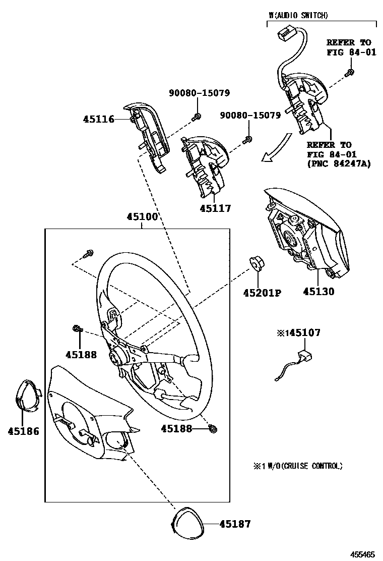 4504 — STEERING WHEEL