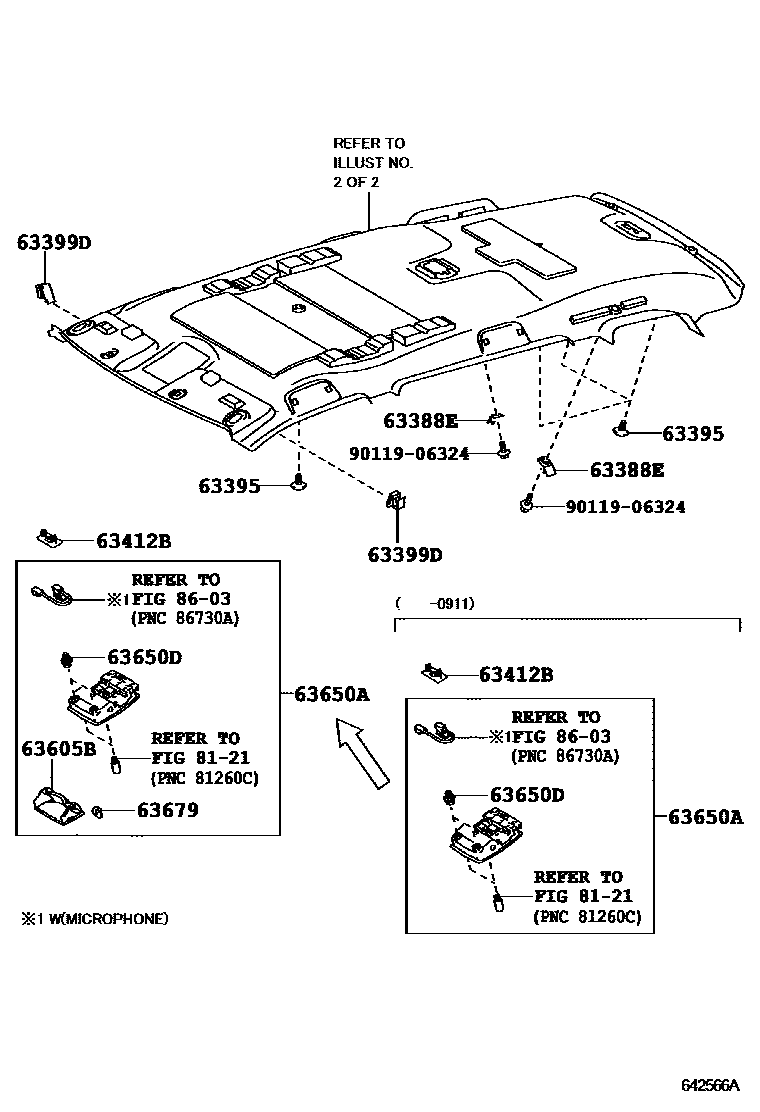 6402 — ROOF HEADLINING & SILENCER PAD