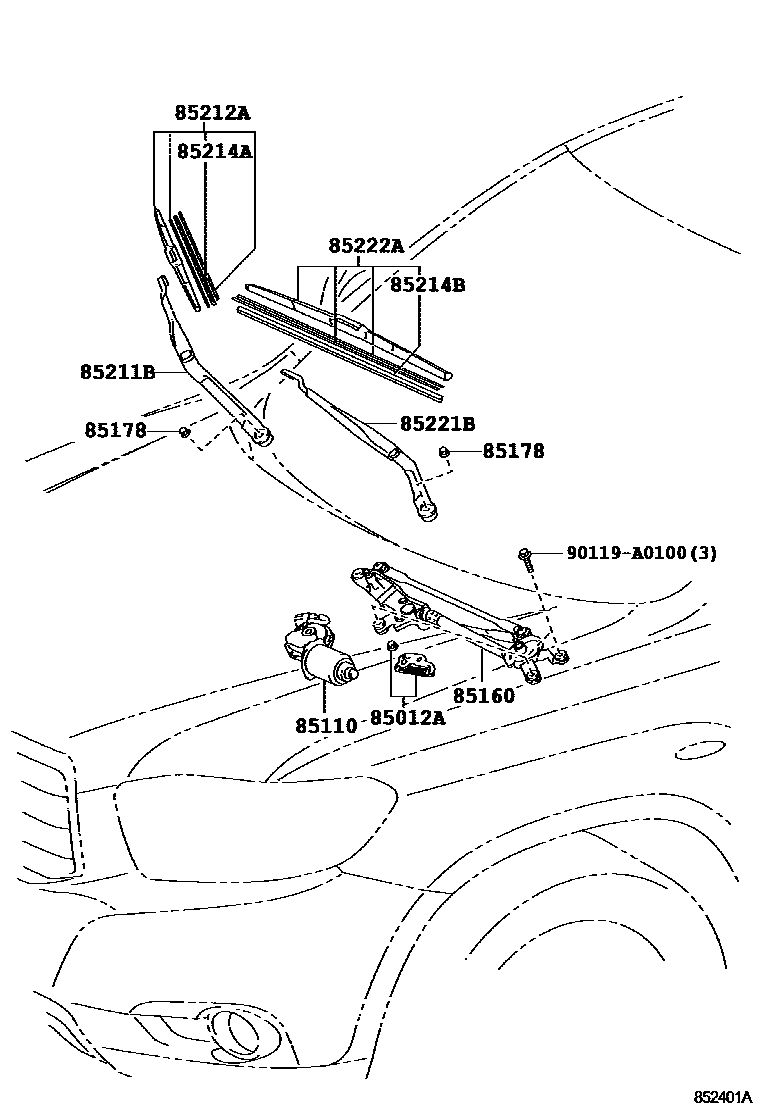 8501 — WINDSHIELD WIPER
