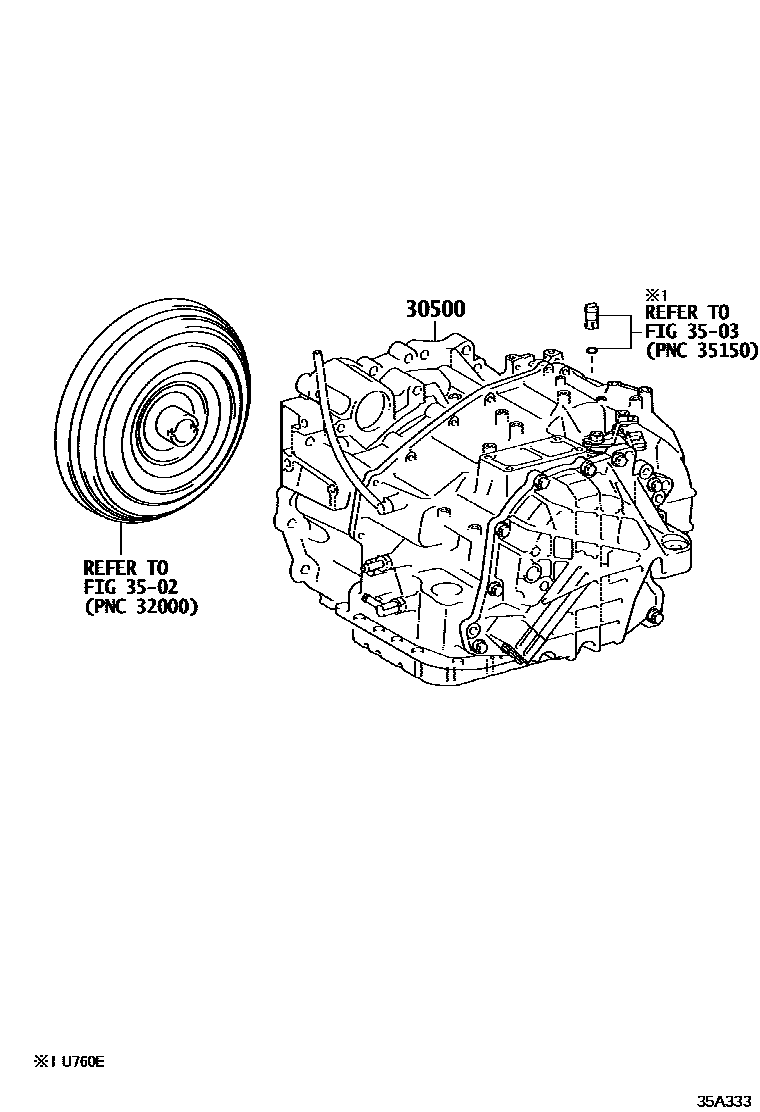 3501 — TRANSAXLE OR TRANSMISSION ASSY & GASKET KIT (ATM)