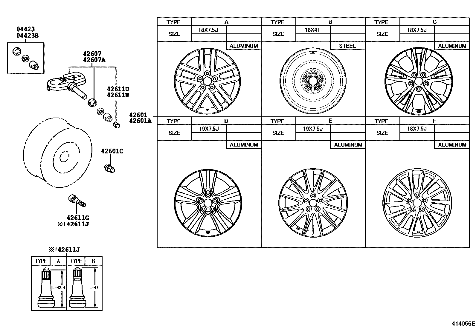 4103 — DISC WHEEL & WHEEL CAP