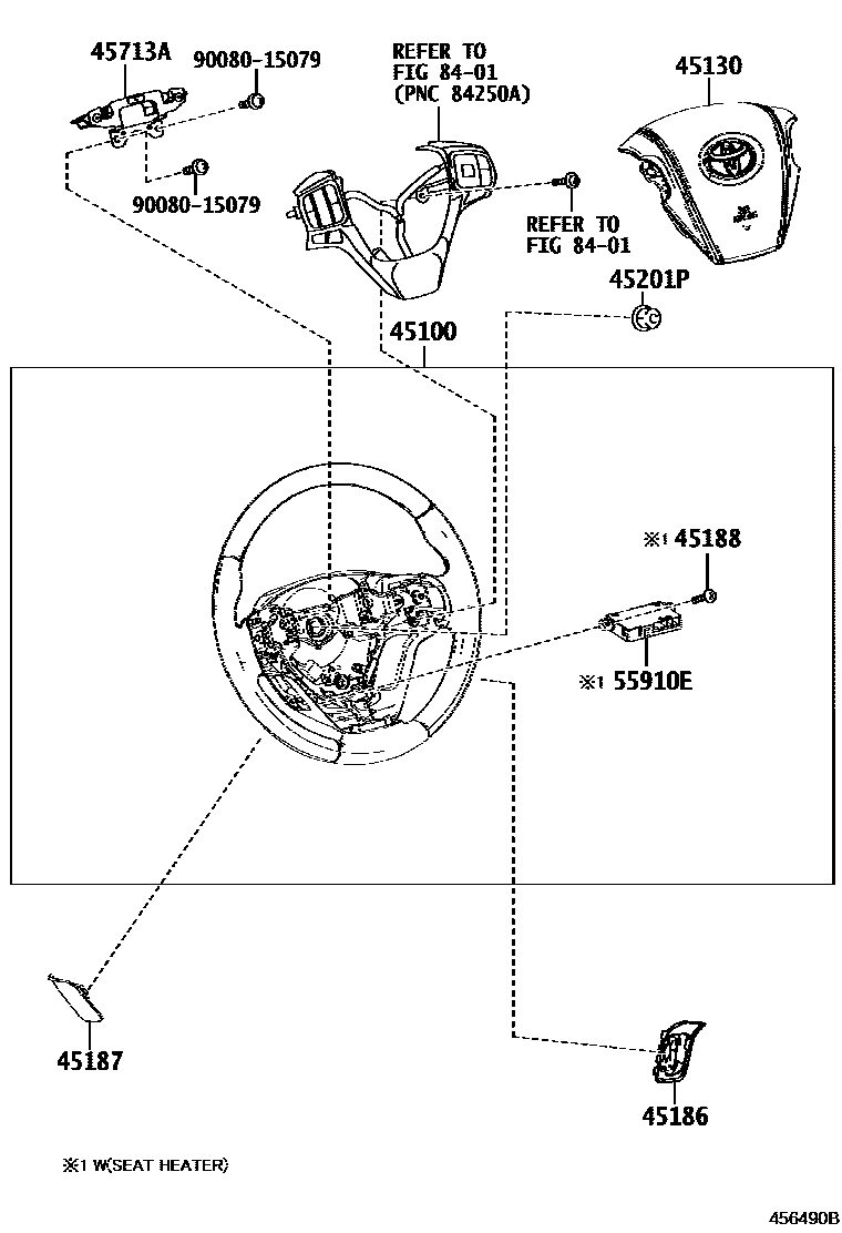 4504 — STEERING WHEEL