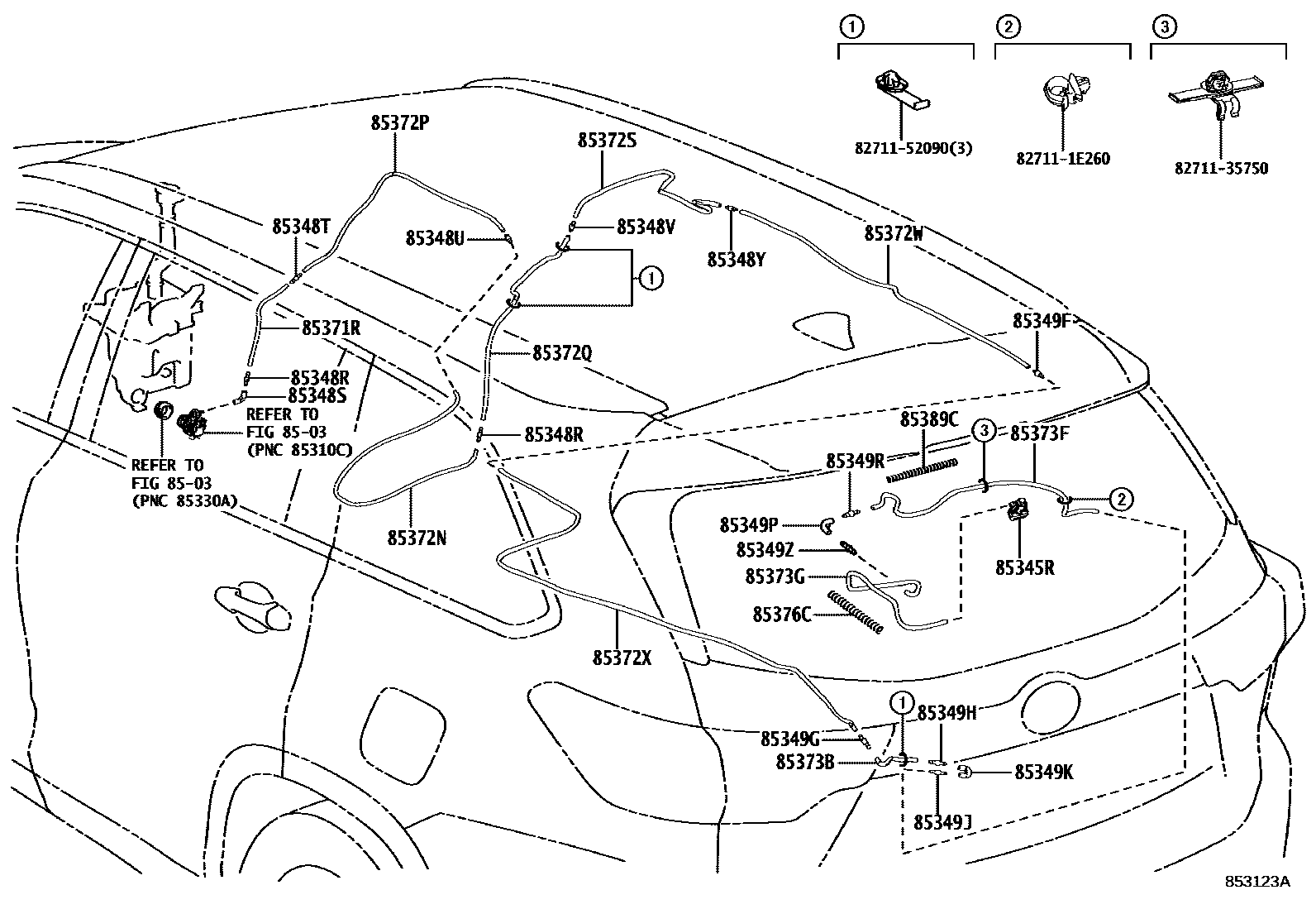 8504 — REAR WASHER